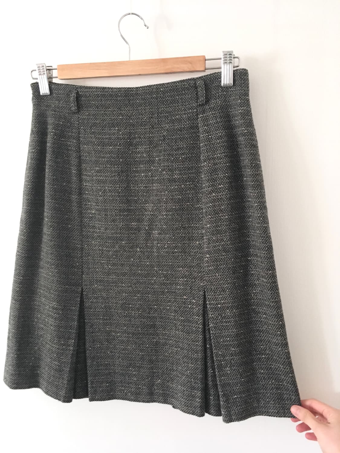 wool H skirt 상품이미지6