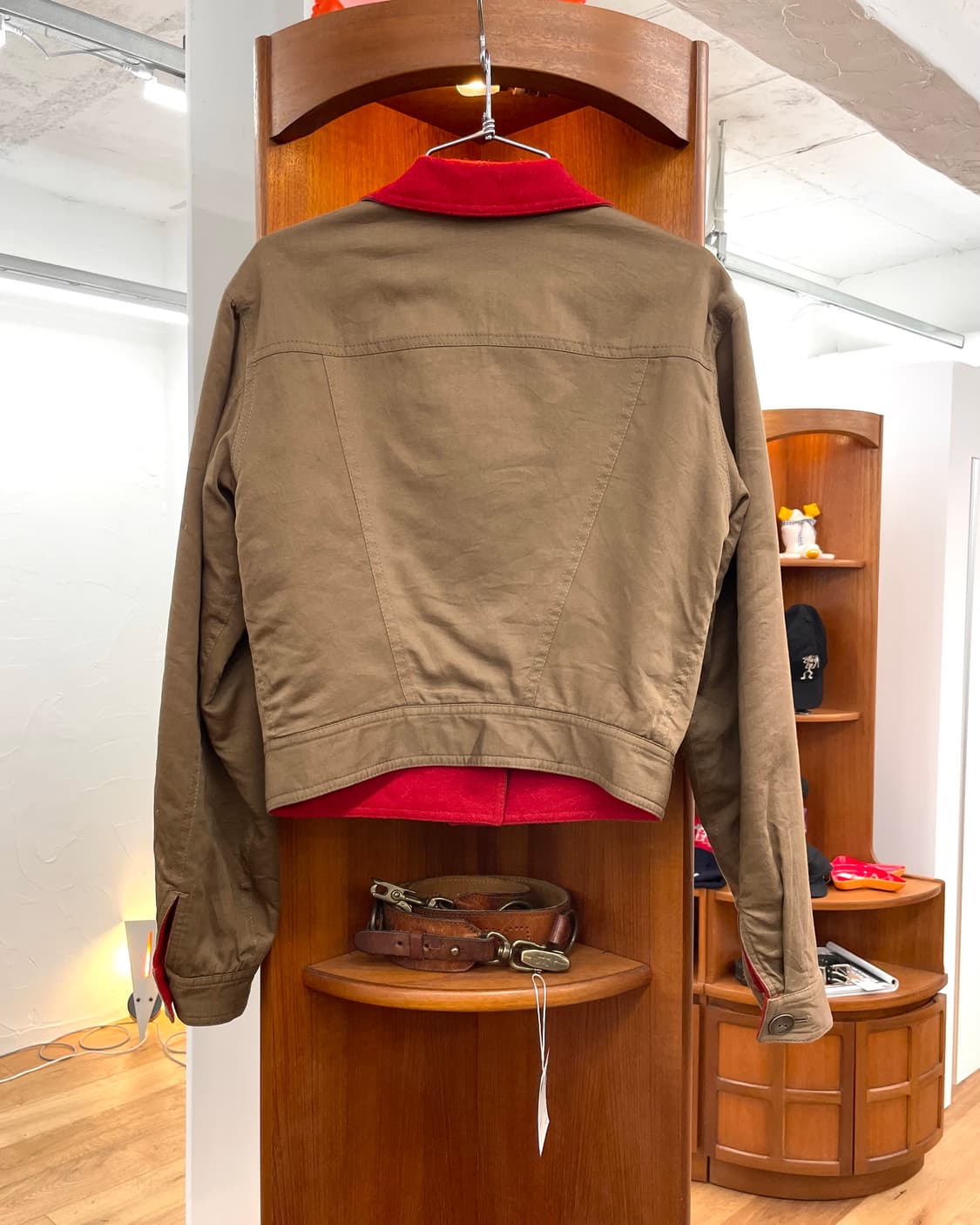 [42] 장폴고티에 울 코튼 리버시블 크롭 자켓 상품이미지2