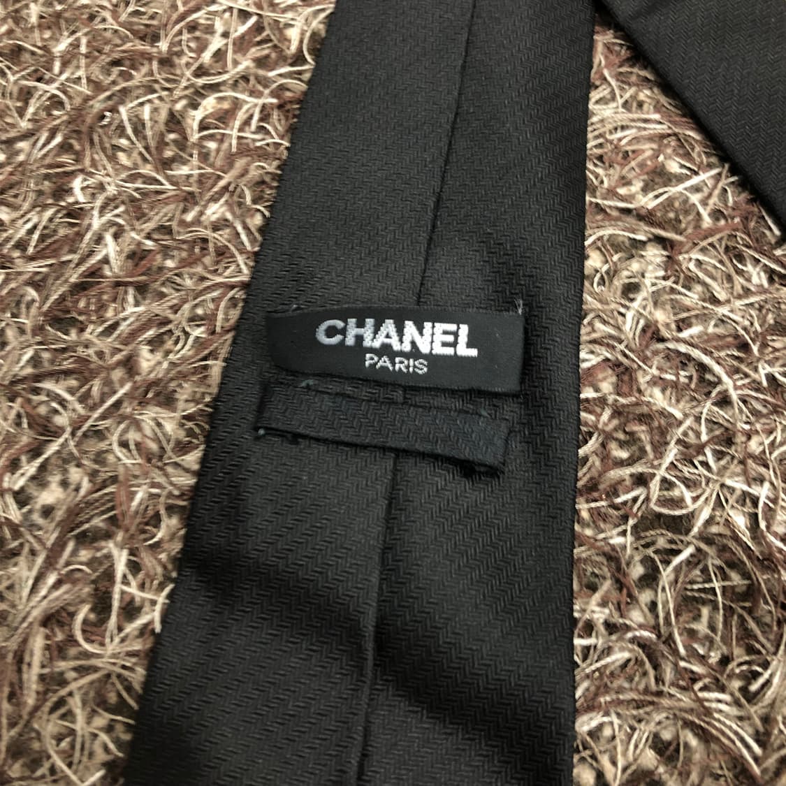 빈티지 샤넬 로고 실크 넥타이 상품이미지3