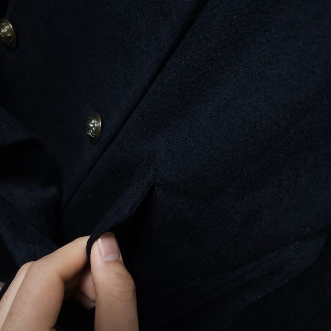 리스트 캐시미어 트렌치 자켓 55 상품이미지4