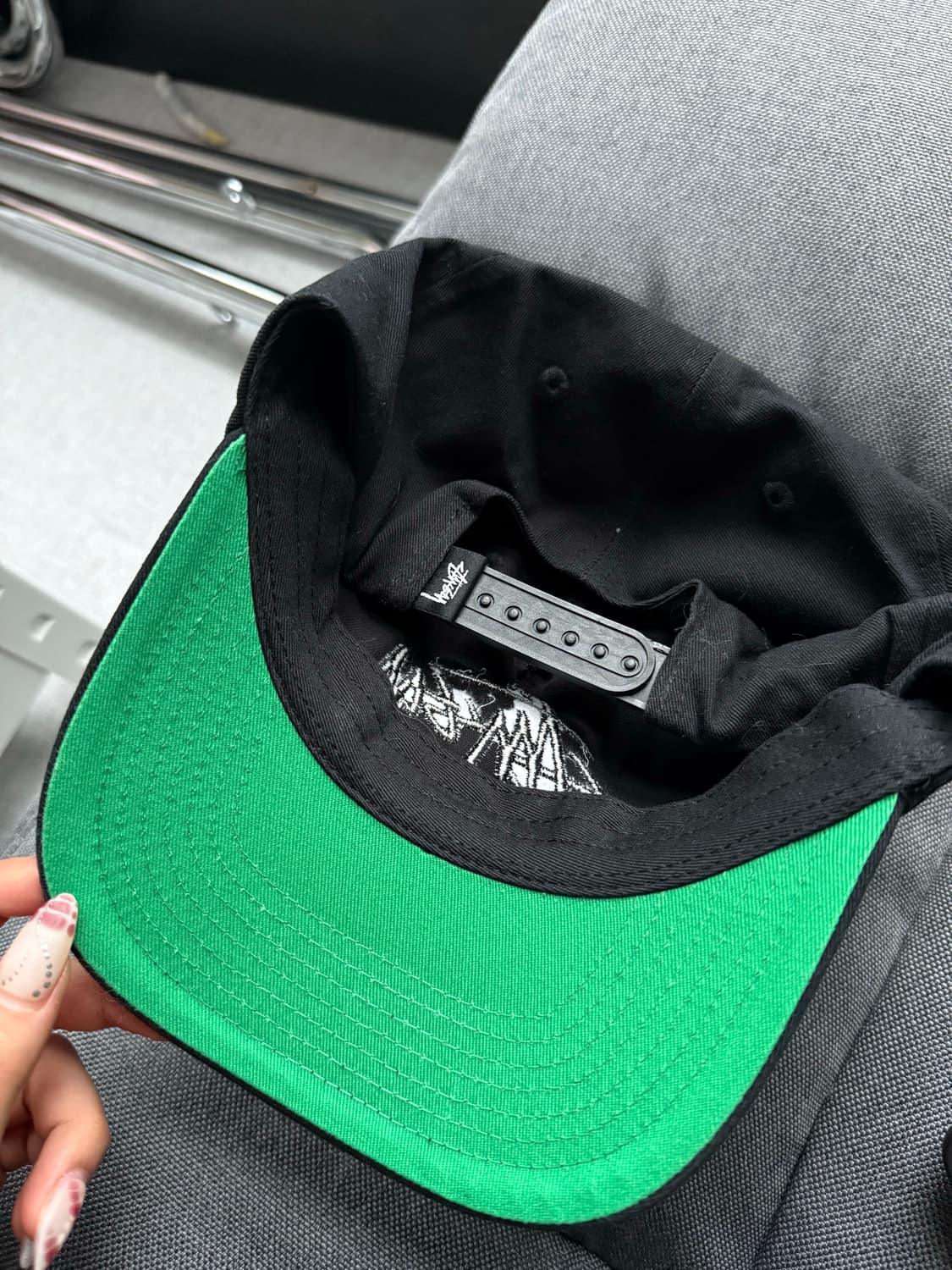 스투시 블랙 모자 상품이미지2