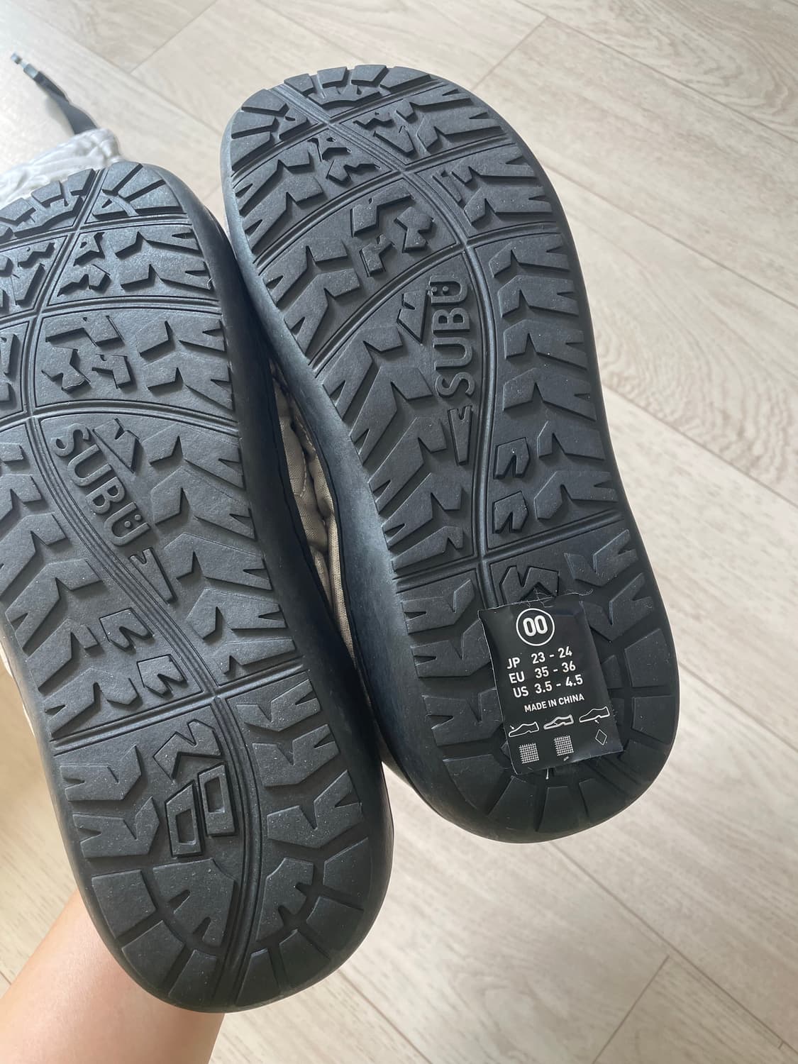 (새상품) subu 스부 샌들 슬리퍼 0사이즈 상품이미지2