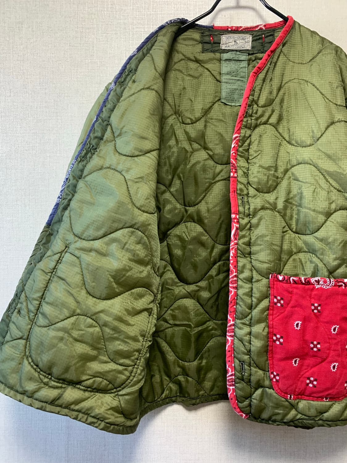 오리지날 밀리터리 내피 리메이크 상품이미지6