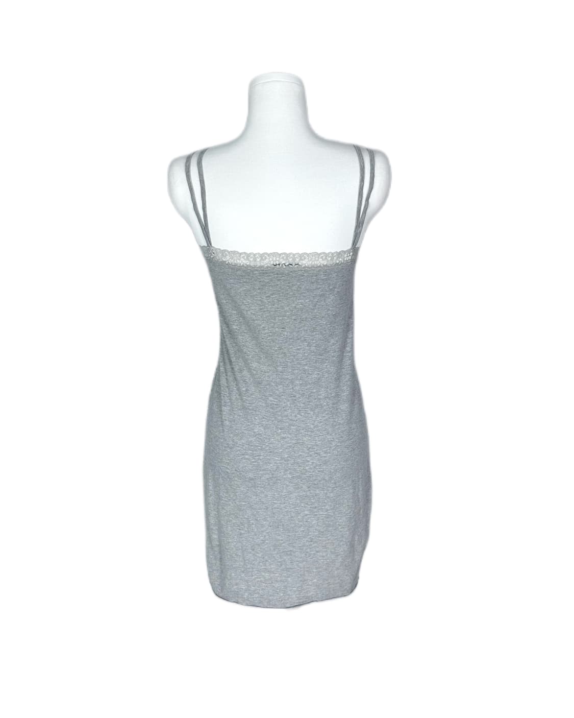 grey lace flower dress 상품이미지6