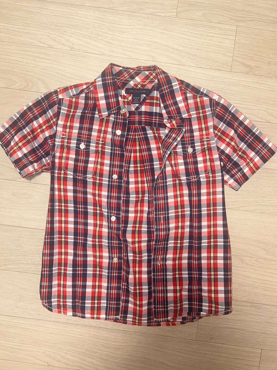 빈티지 TOMMY HILFIGER 타미힐피거 크롭 반팔티 상품이미지2