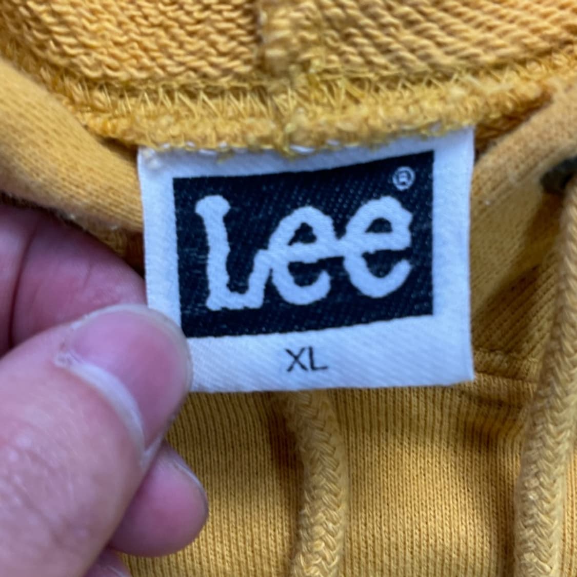 105 LEE 미들로고 일본판 후드티 상품이미지3