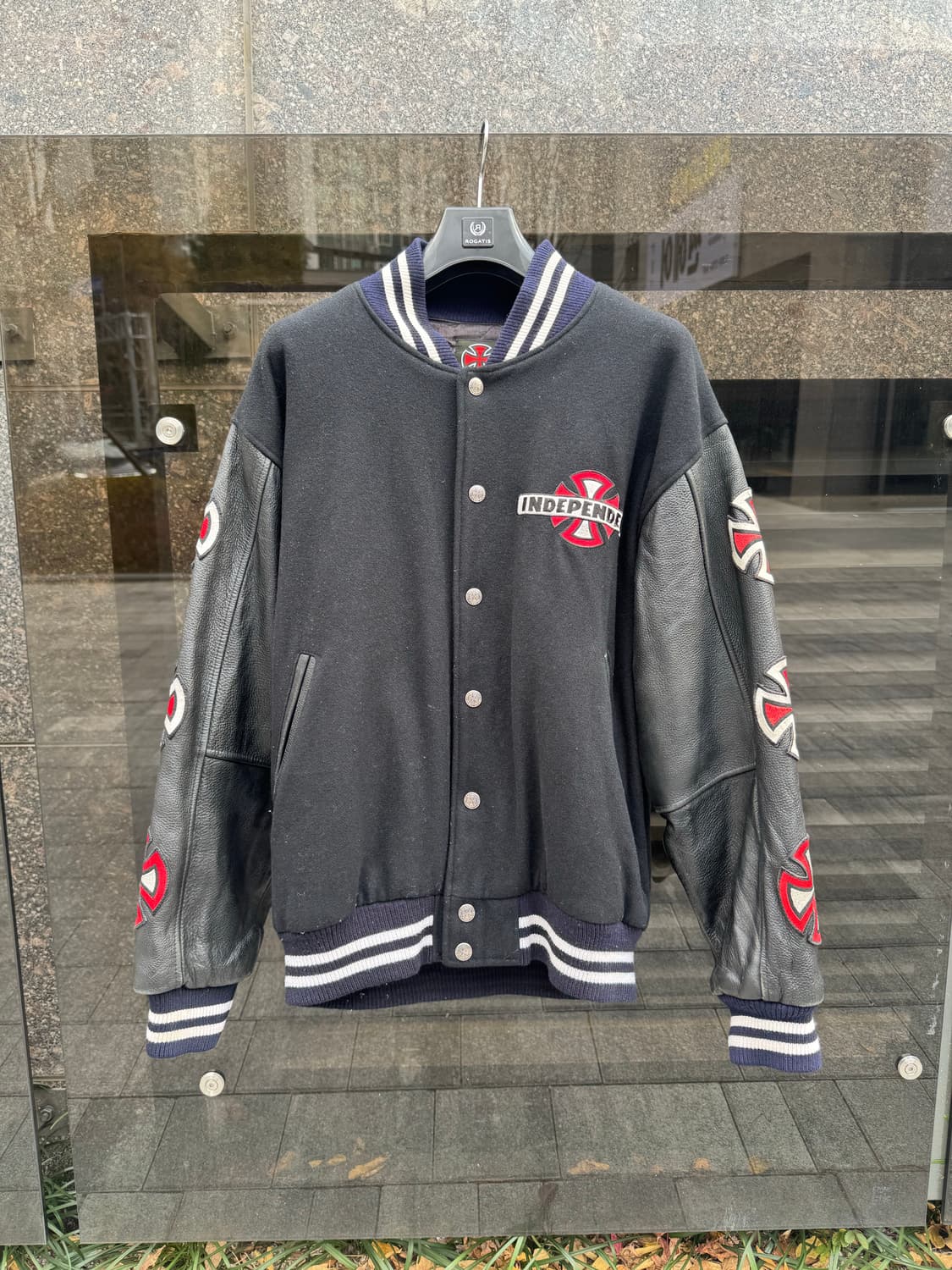 90s 인디펜던트 트럭 바시티자켓 상품이미지1