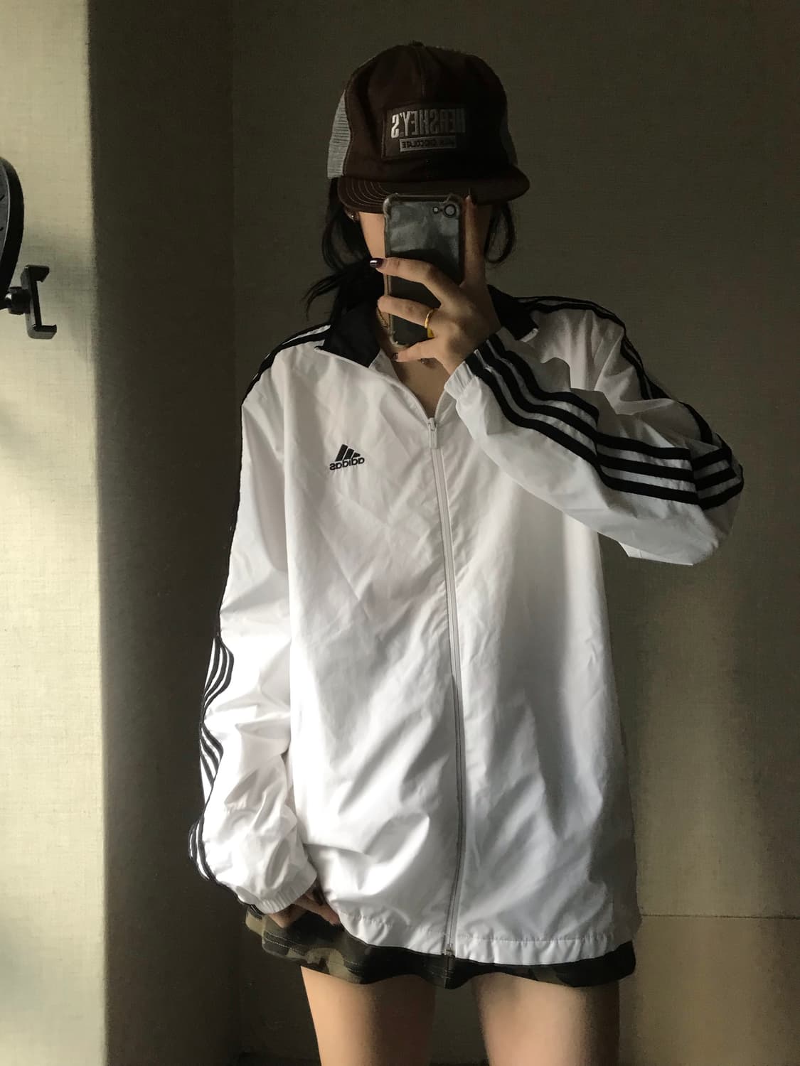 아디다스 흰검 바람막이 상품이미지4