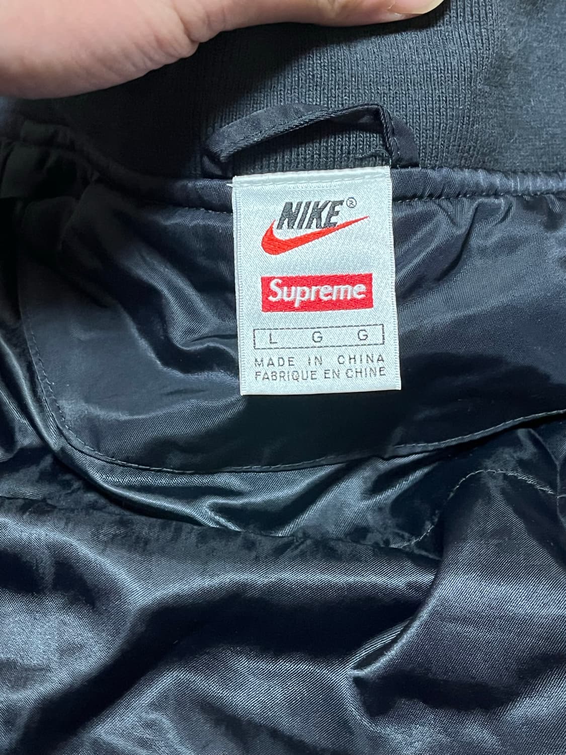 슈프림 나이키 nba 웜업 자켓 L 상품이미지7