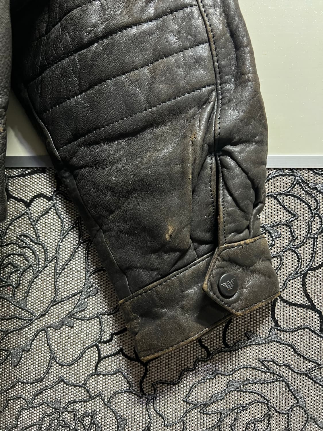 빈티지 밀라노 커넥션 가죽자켓 상품이미지6