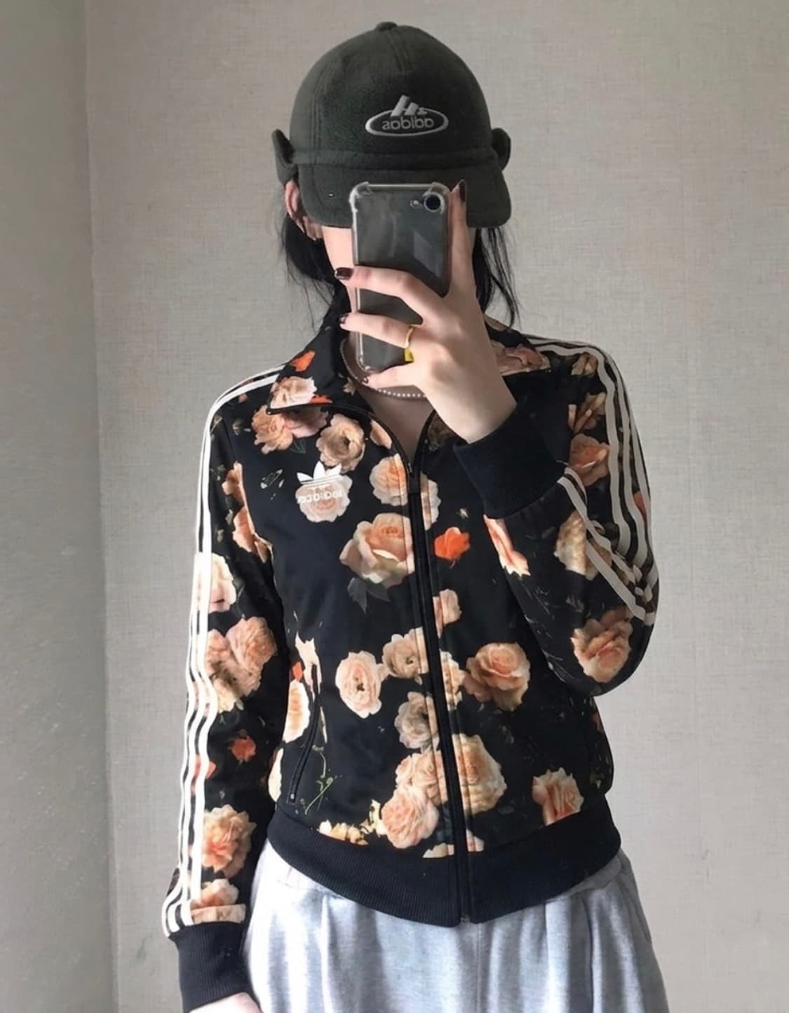 아디다스 플라워 패턴 파이어버드 져지 90 상품이미지1