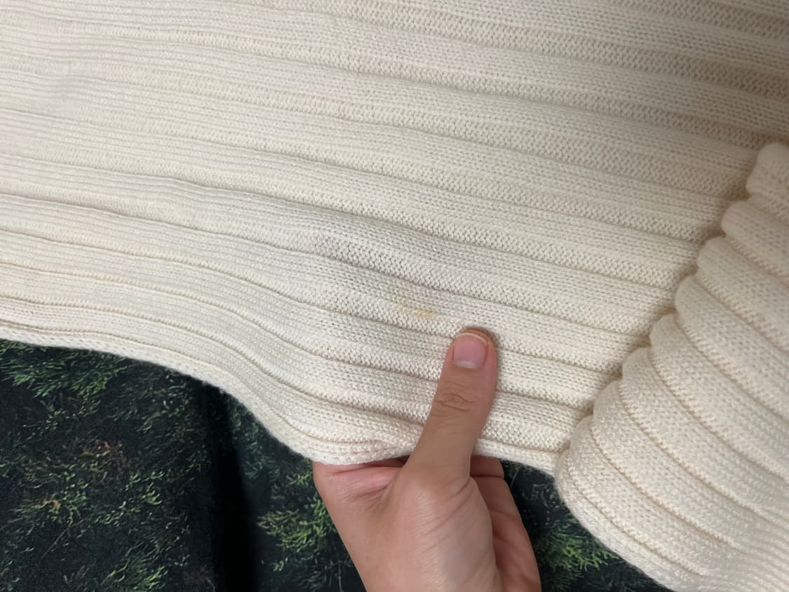 le17septembre 리브드 니트 머플러 세트 상품이미지5