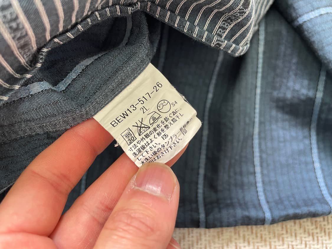 버버리 런던 스트라이프 버튼다운 셔츠 상품이미지5