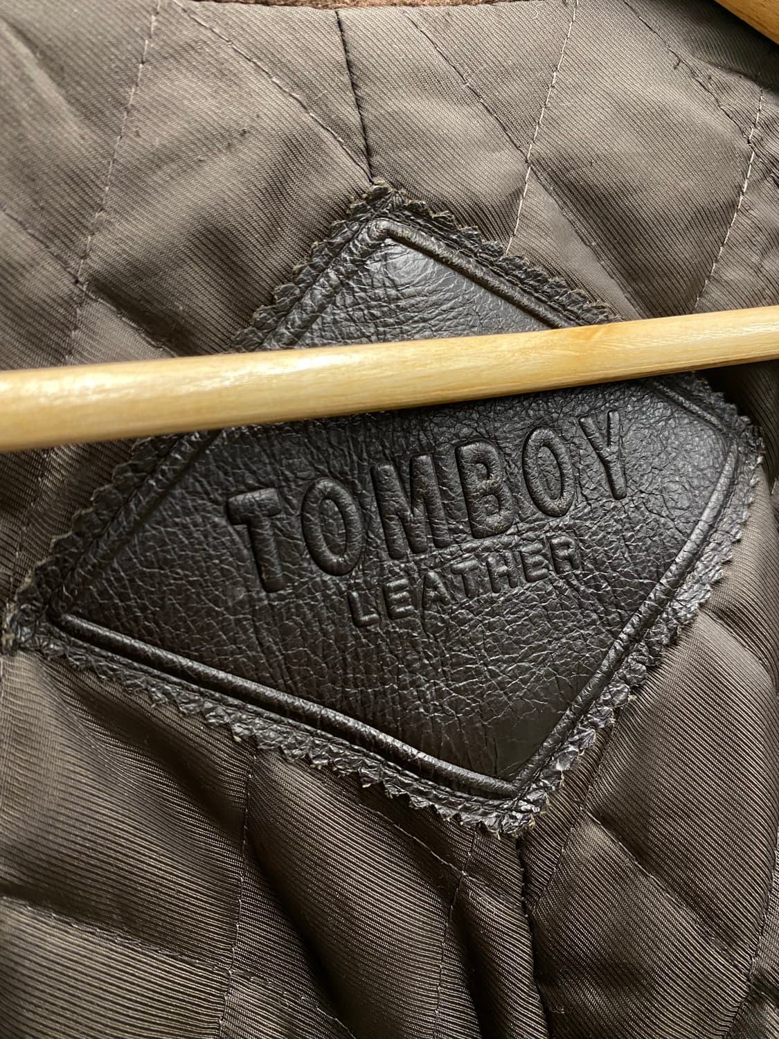 [M] Tomboy 톰보이 브라운 스웨이드 더블 브레스티드 코트 상품이미지7