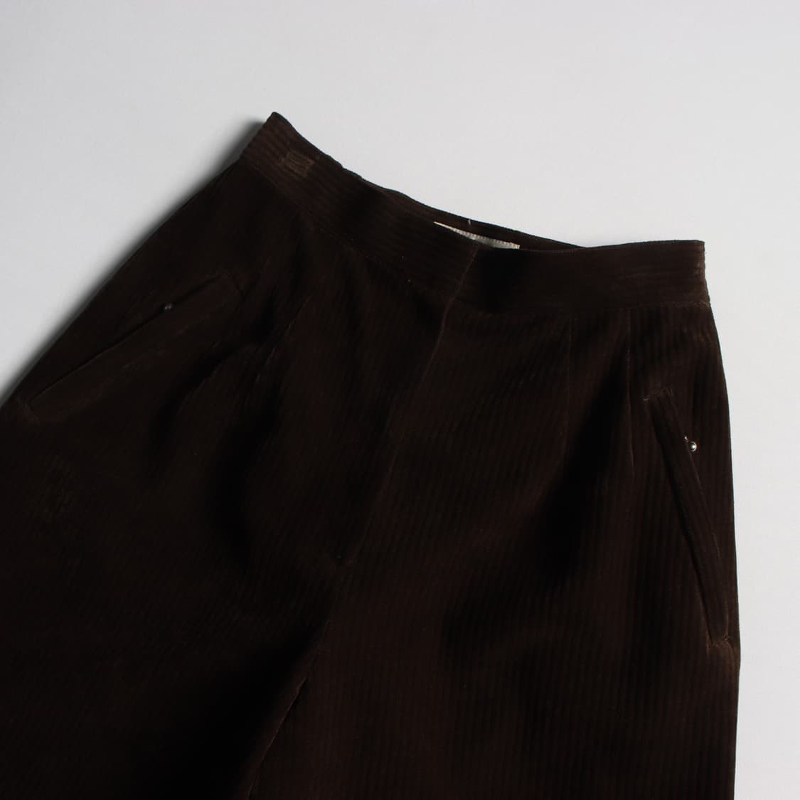 패치 디테일 코듀로이 슬렉스 반바지 상품이미지2