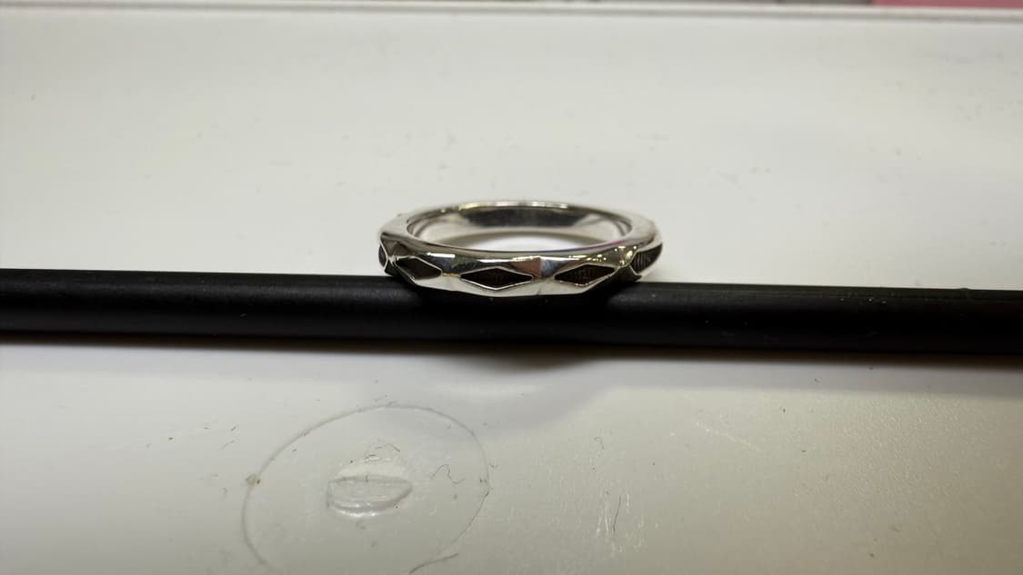 Navajo Jennifer Curtis Stampwork Ring  상품이미지5