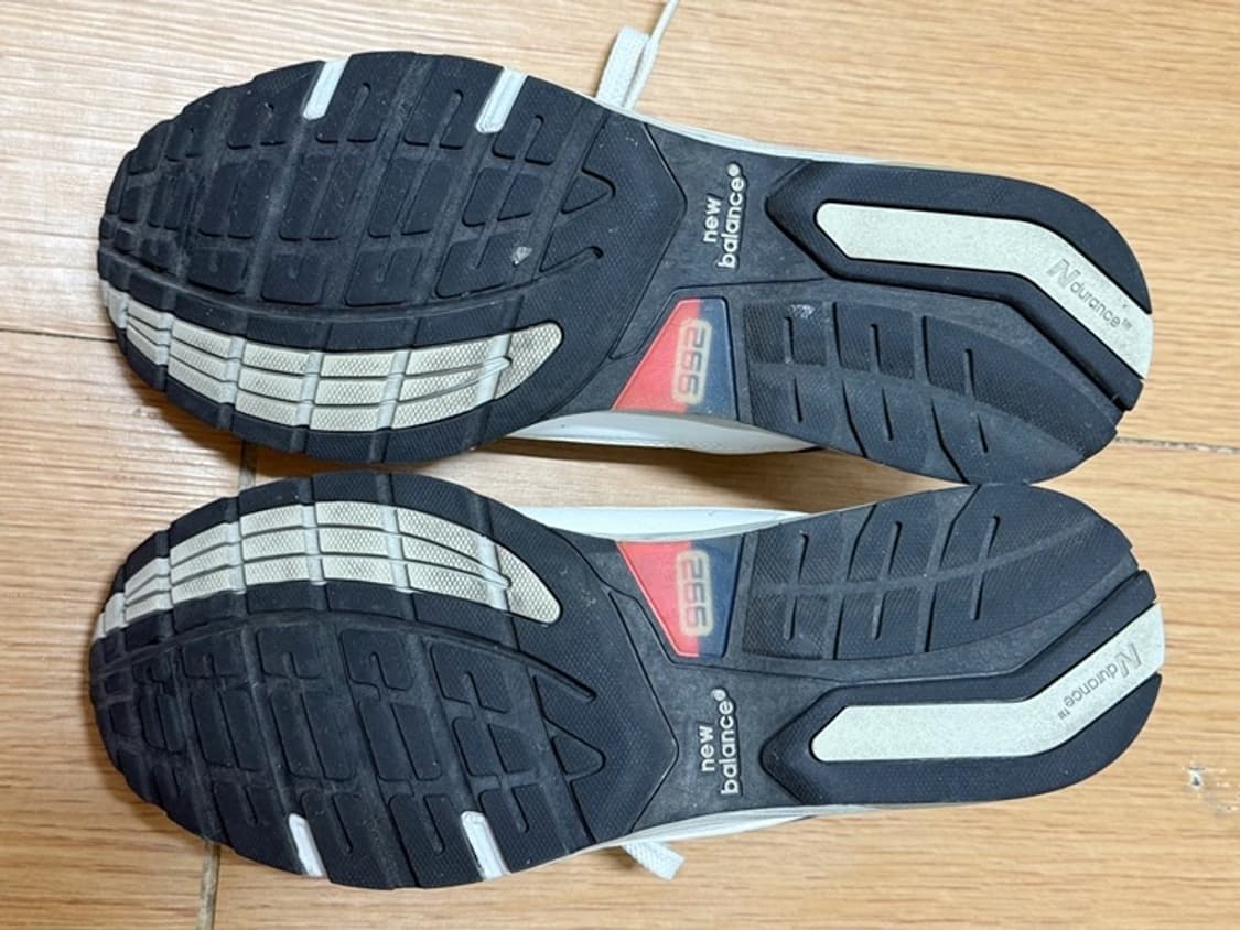 뉴발란스 992 USA 판매합니다. [화이트-네이비/260mm] 상품이미지6