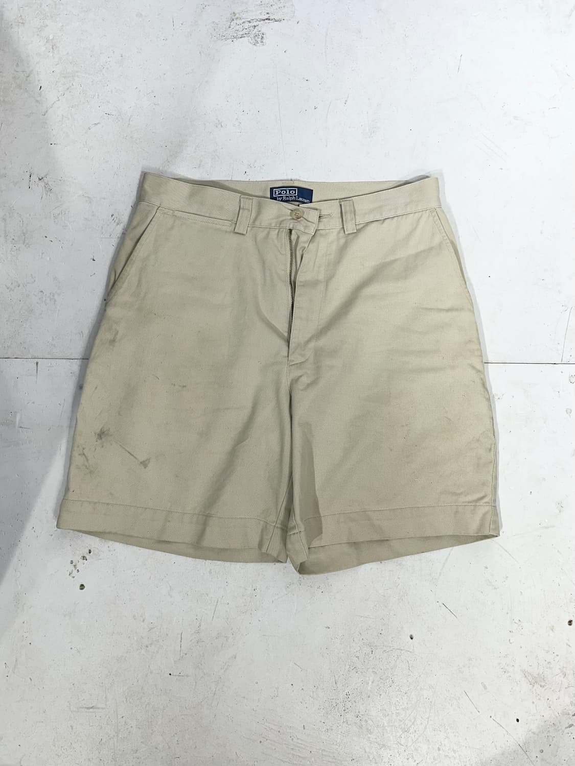 폴로 랄프 로렌 베이지 치노 팬츠 버뮤다 반바지 상품이미지4