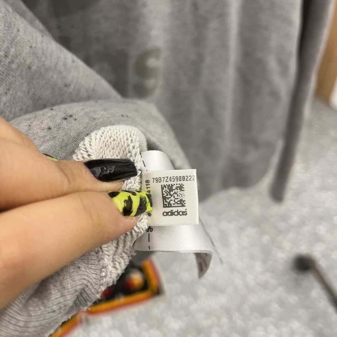 아디다스 빈티지 폭닥 세미크롭 후드 집업 95 C07375 상품이미지7