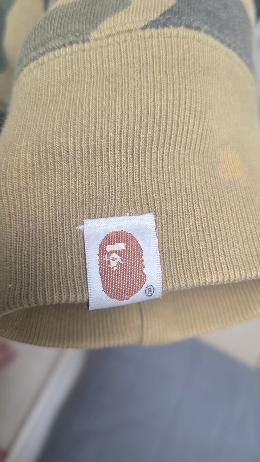 베이프 후드집업 녹계 L 상품이미지4