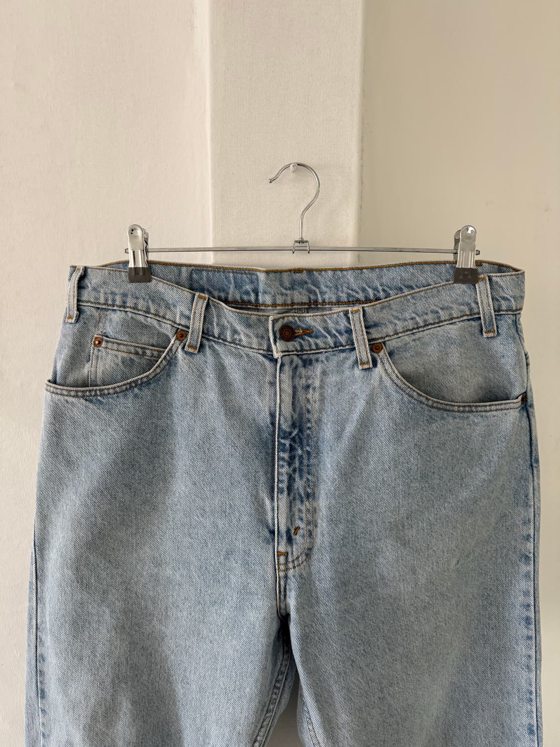 리바이스505 오렌지탭 연청 데님팬츠 36 상품이미지4