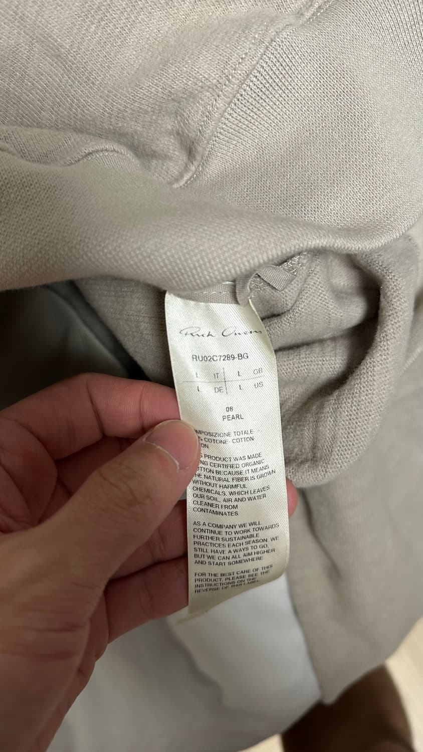 릭오웬스 게스크루넥 L 상품이미지4