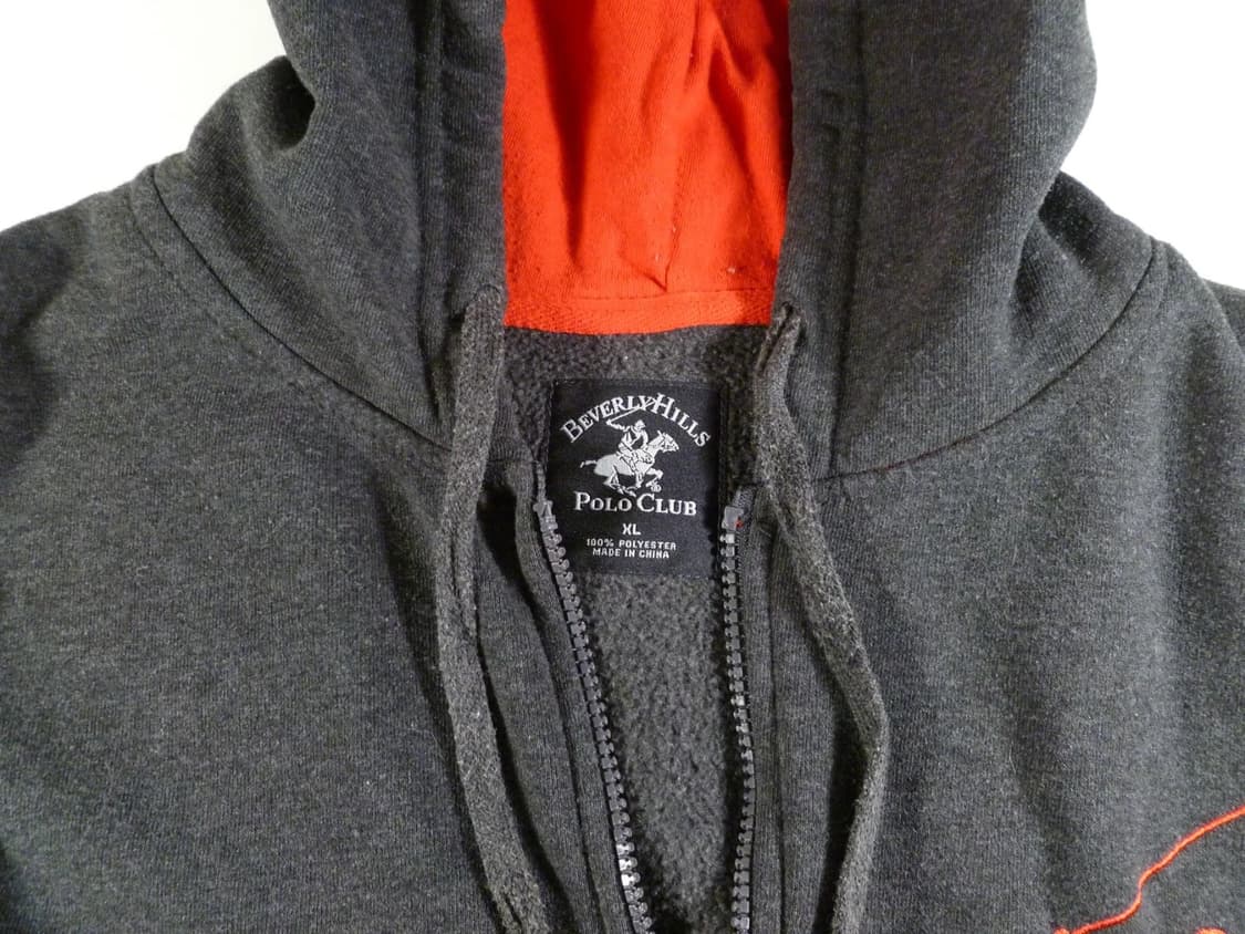 베버리 힐스 폴로 클럽 빅 로고 후드 집업 상품이미지4