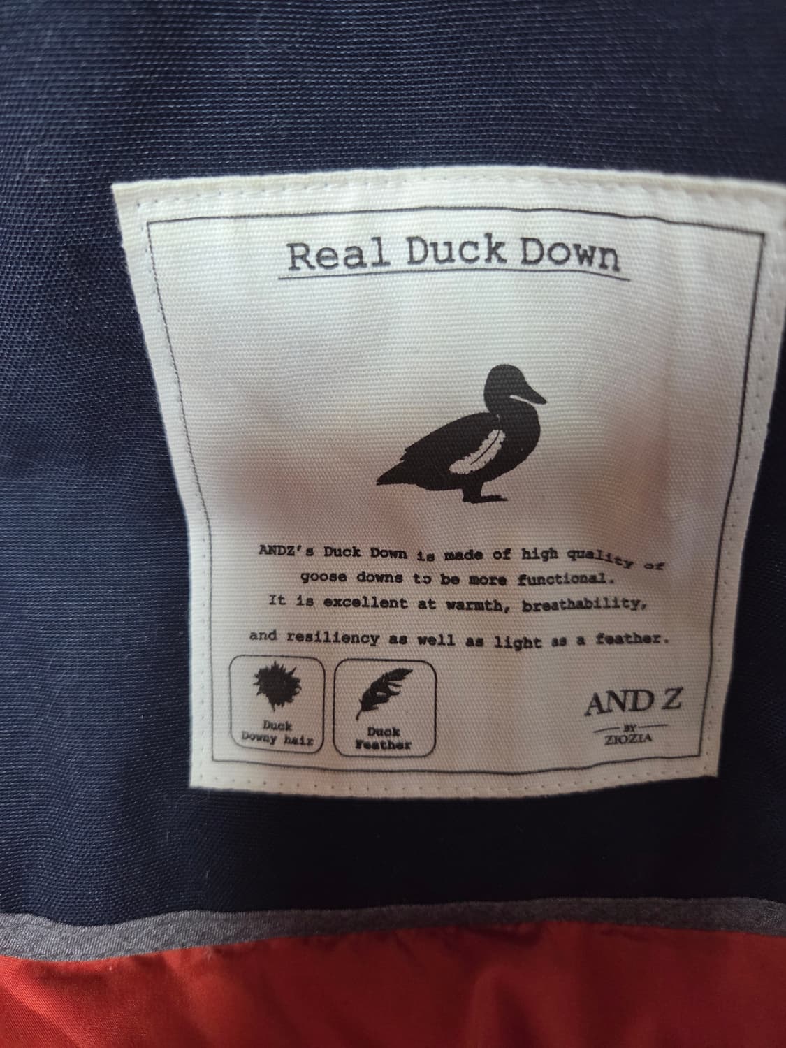 앤드지 by 지오지아 리얼구스 패딩 105 상품이미지8