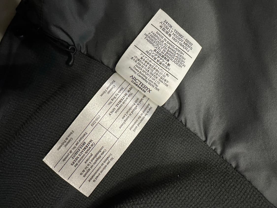 [XL]아크테릭스 아톰 후디 LT 글리치 상품이미지6