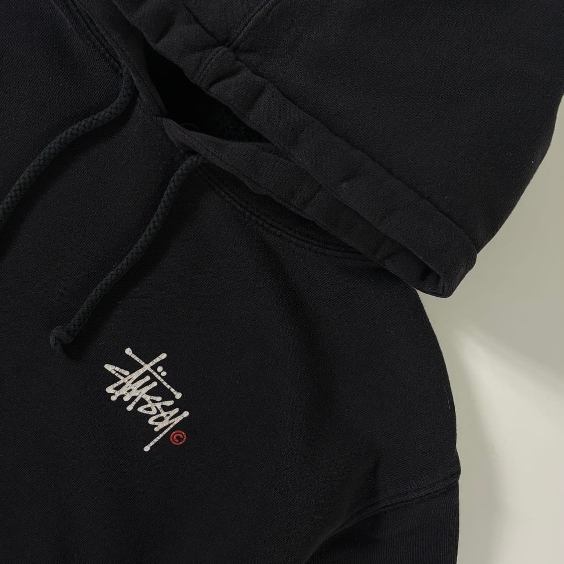 Stussy 스투시 90‘s C스탁 로고 후드티 상품이미지4