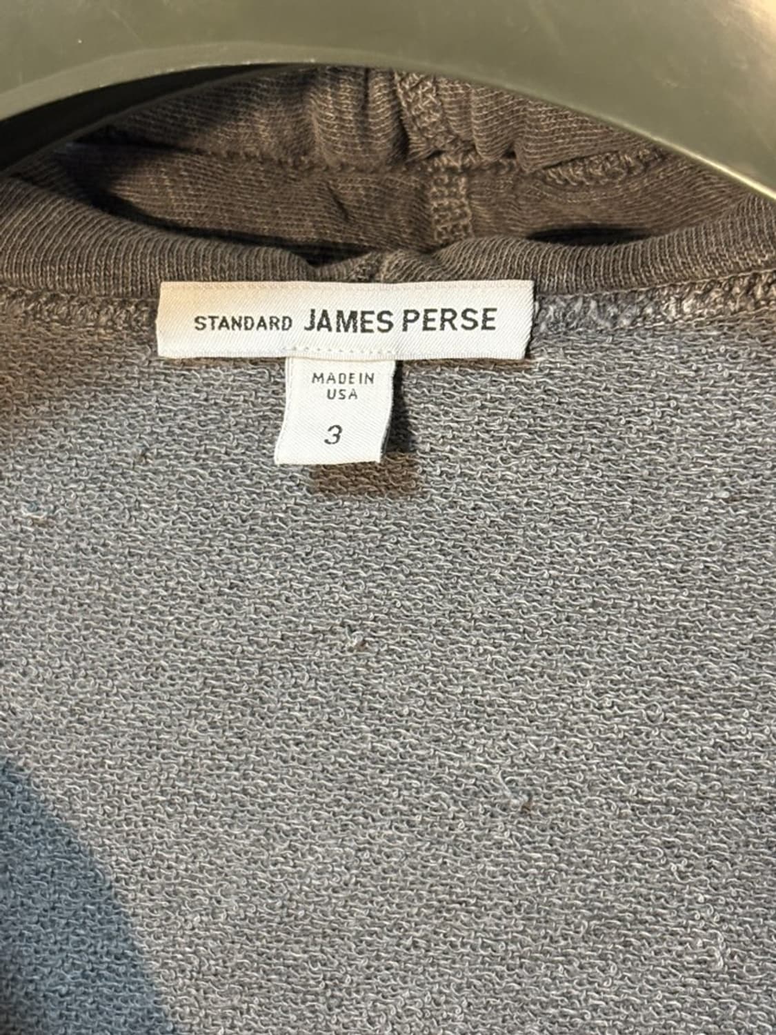 [백화점정품] 제임스 펄스(James Perse) 프렌치 테리 후드 집업 상품이미지5