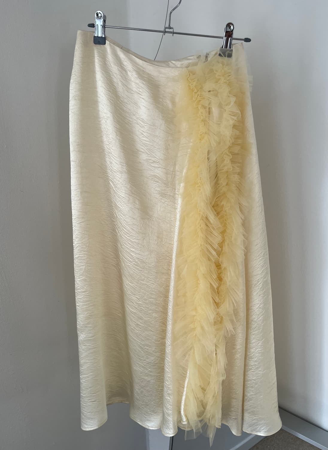 frill satin skirt 상품이미지5