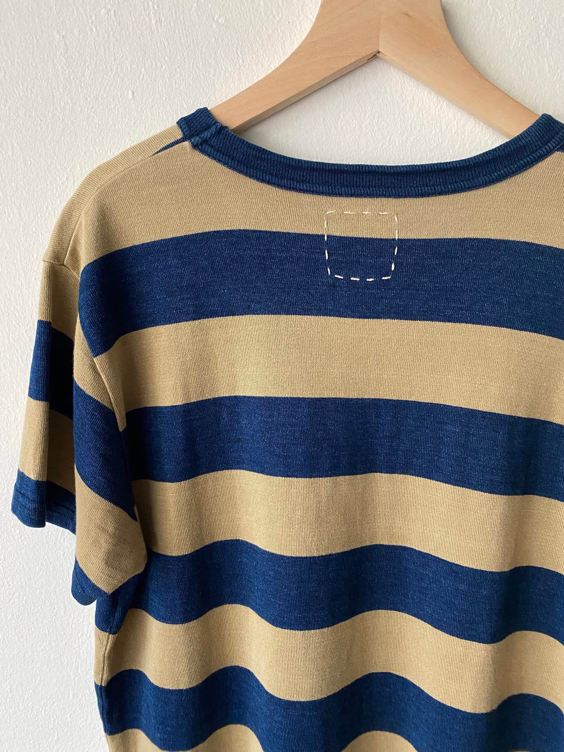 visvim 비즈빔 와이드 보더 스트라이프 반팔 상품이미지4