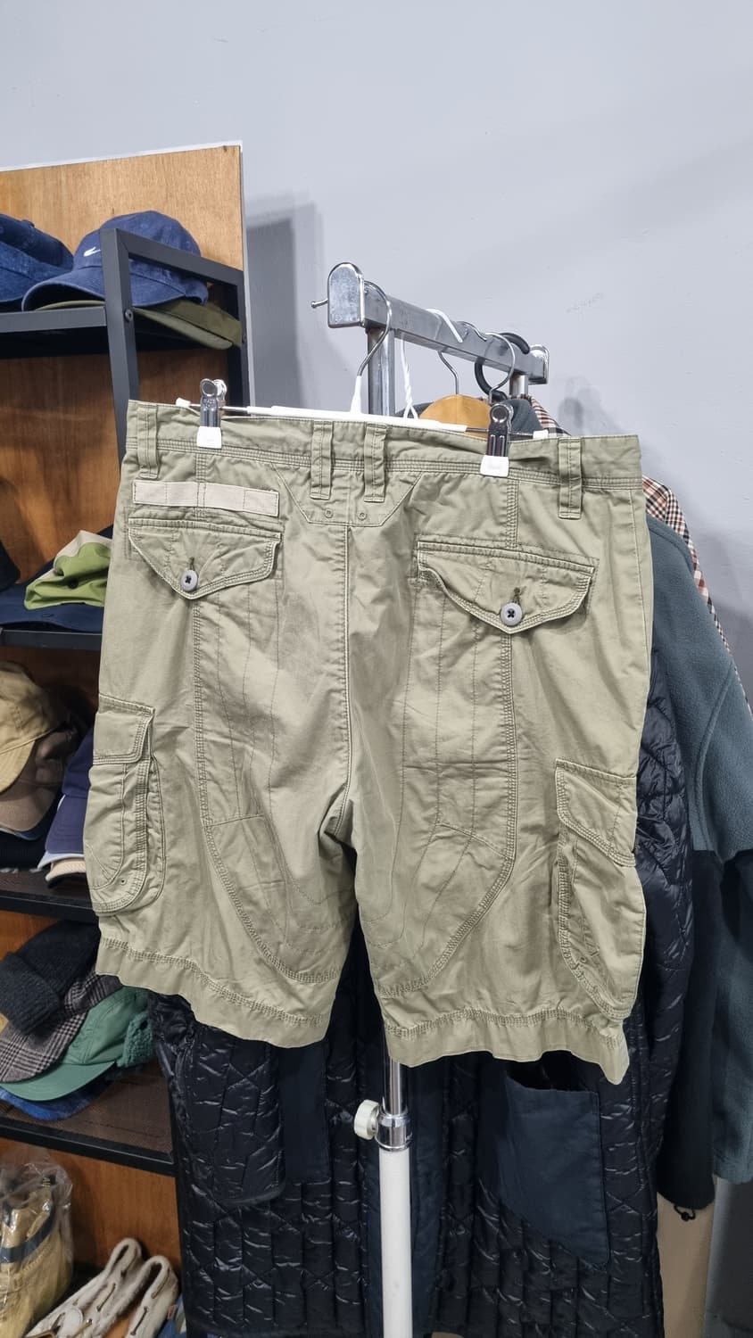 빈폴 올리브 카키 카고 하프팬츠 32 상태 상태좋음 상품이미지3