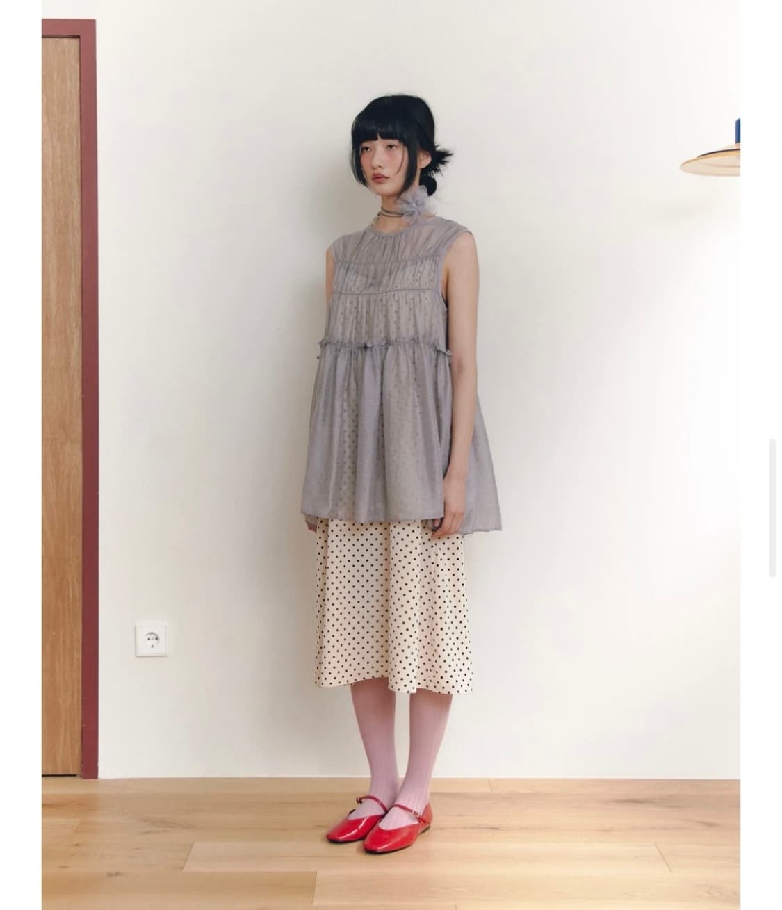 가니송 미스티 셔링 뷔스티에 새상품 상품이미지2