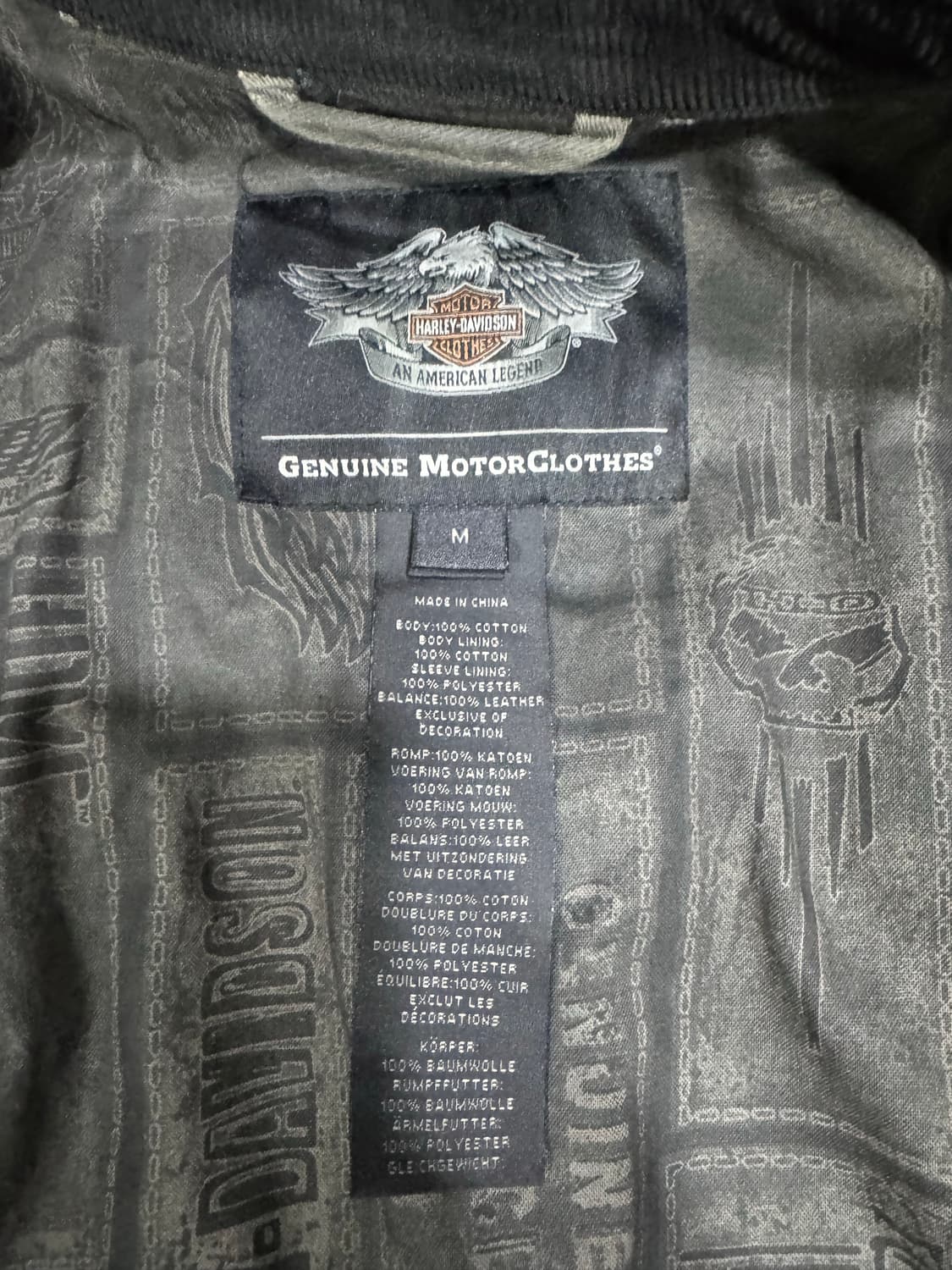 할리데이비슨 카키 자켓 상품이미지4