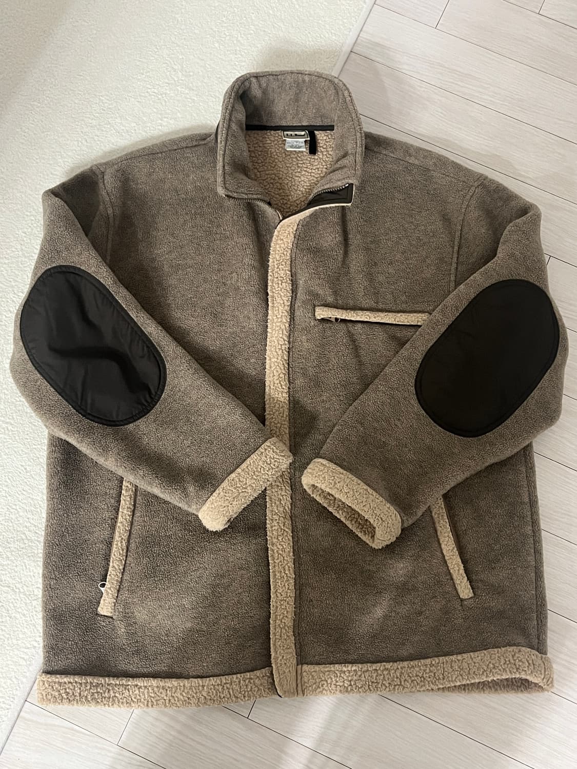 L.LBean(재팬) 폴라텍 엘보패치 후리스 상품이미지1