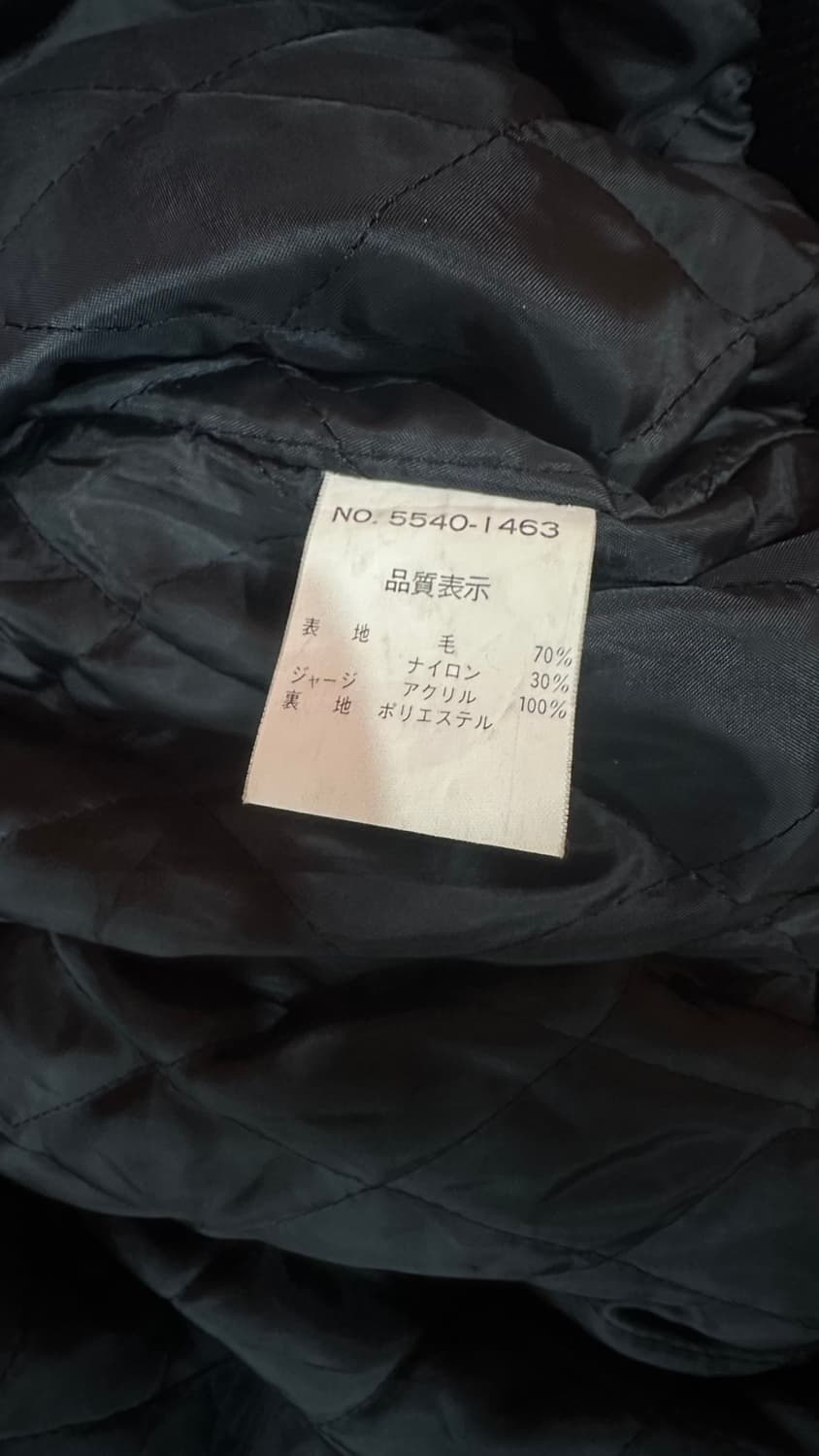90s 컨버스 올스타 스타디움 자켓 블랙 화이트 m 상품이미지7