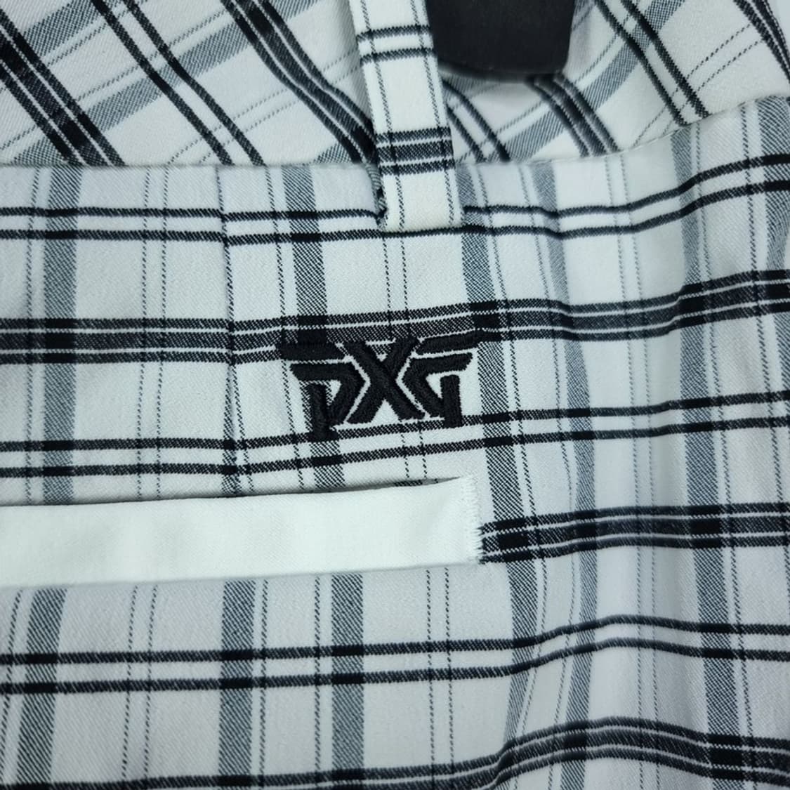 [PXG] 로고 자수 체크 패턴 골프 미니스커트 골프 치마 M19314 상품이미지7