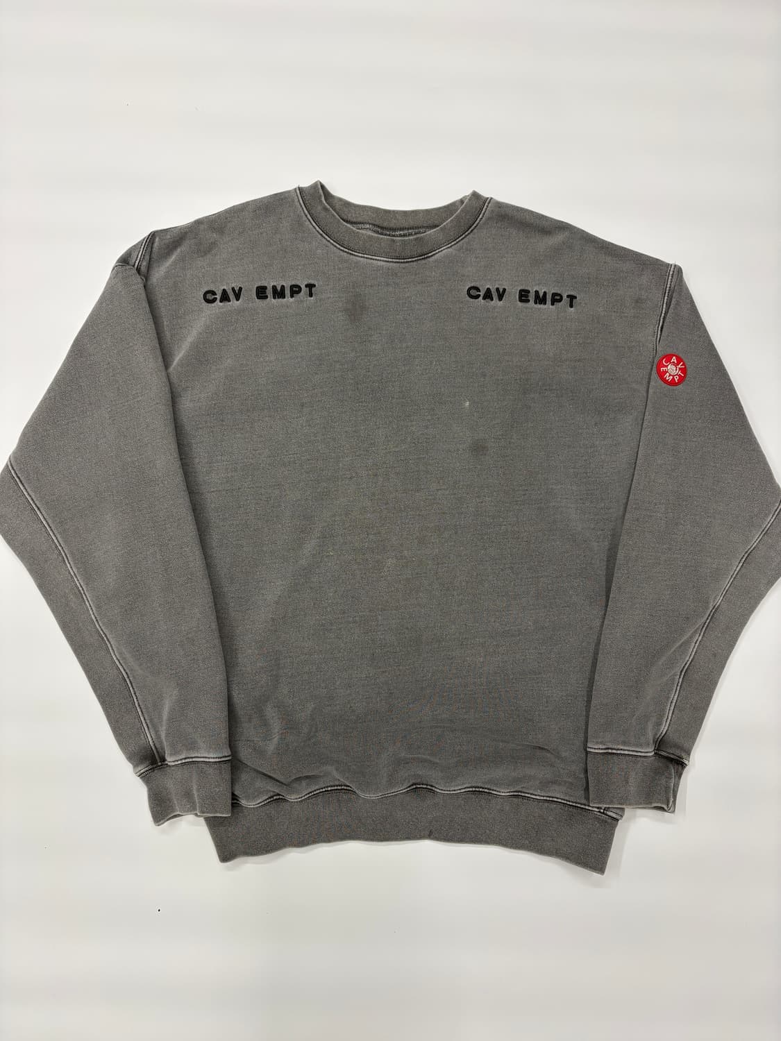 카브엠트 오버다이 피그먼트 크루넥 스웻셔츠 맨투맨 Cav Empt 상품이미지4