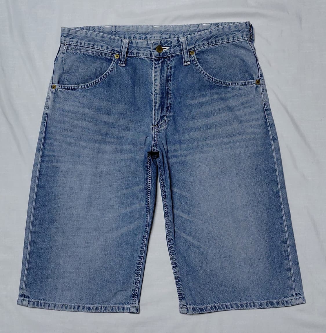 [32] Wrangler 빈티지 데님 하프 팬츠 - 에드윈 라이이센스 상품이미지1