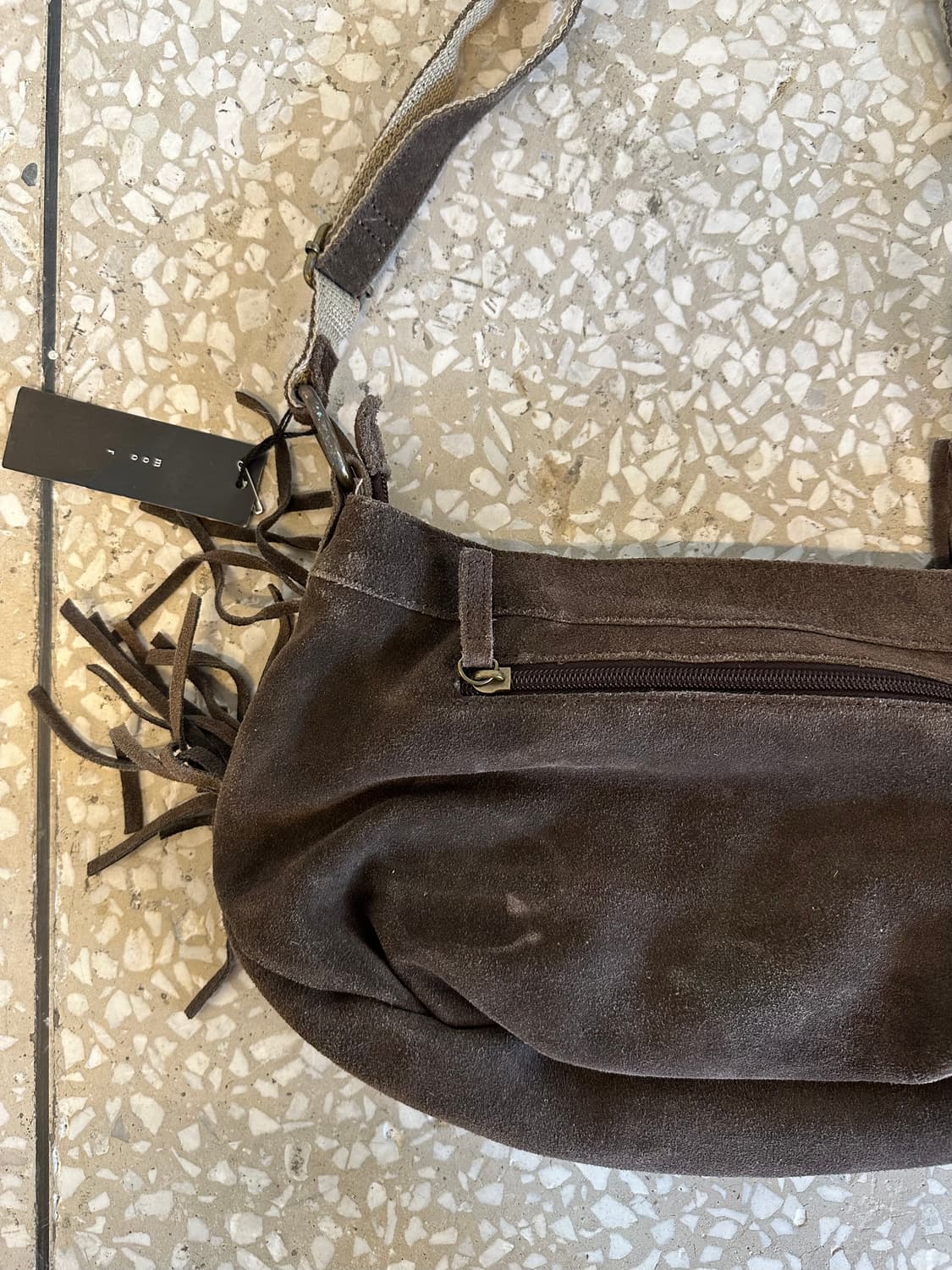 Western fringe detail shoulder bag 상품이미지5