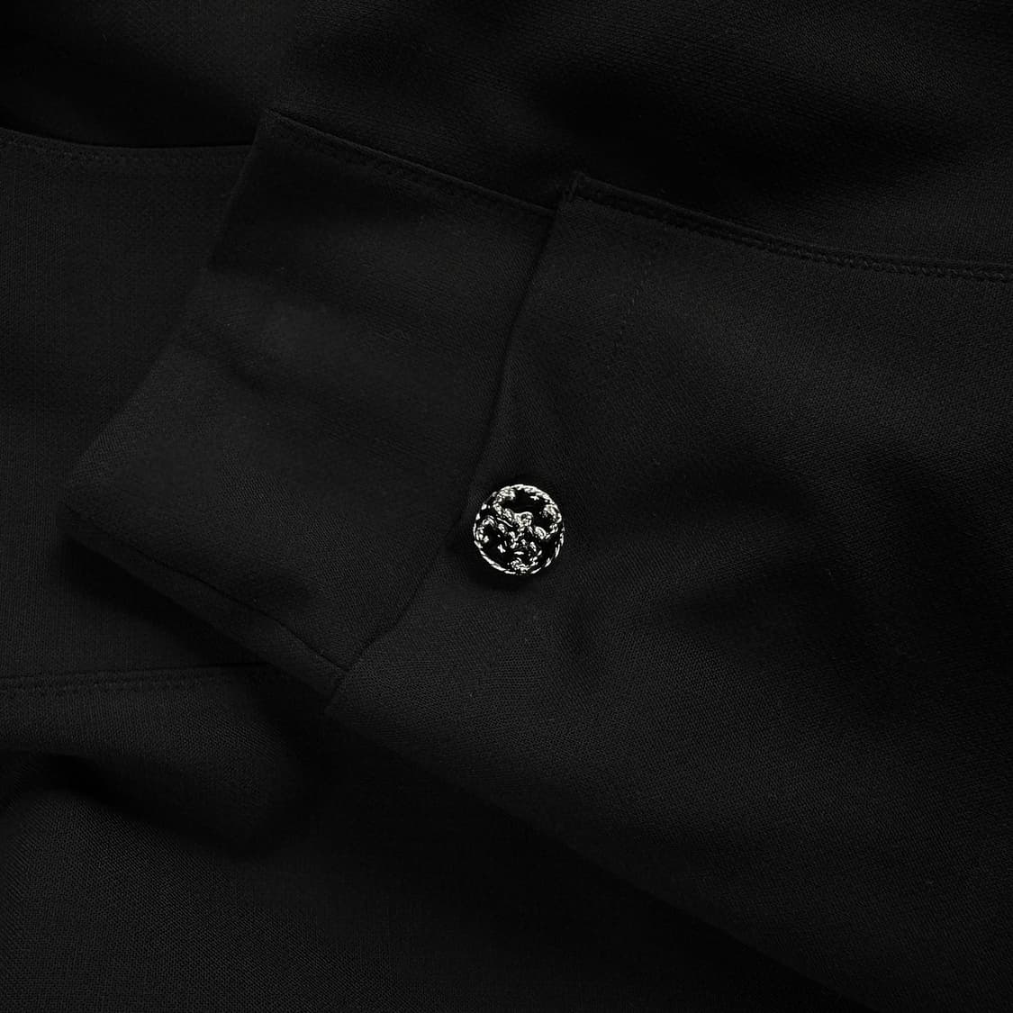 타임 메탈 엠블럼 슬릿 밴딩 스커트 상품이미지2