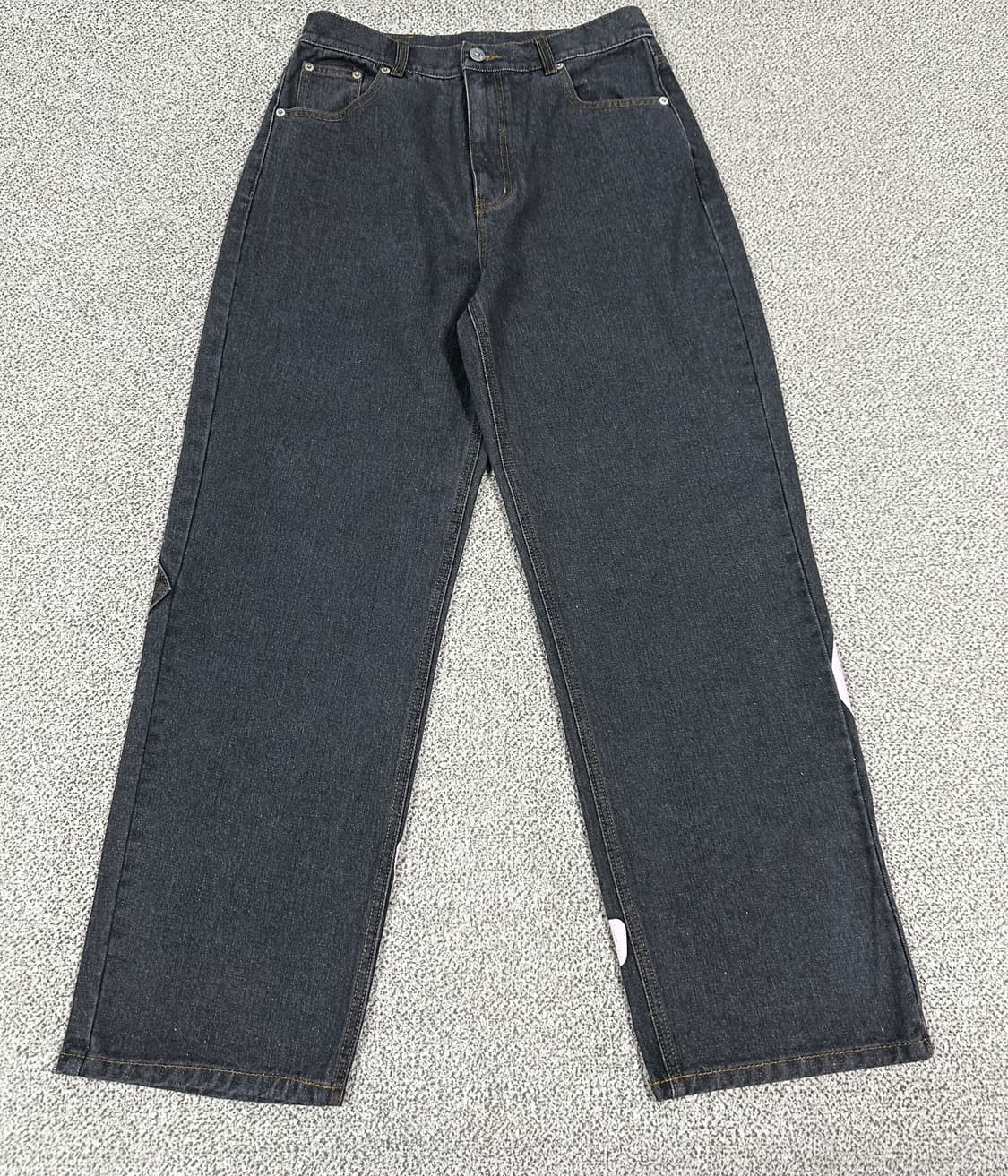 공용 새상품급 OY 에잇포켓 배기데님팬츠 0사이즈 상품이미지5