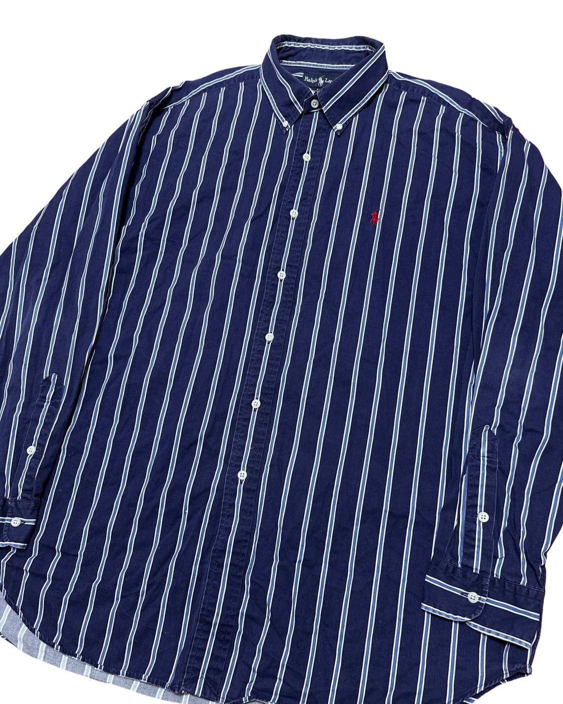 폴로 랄프로렌 스트라이프 네이비 셔츠 상품이미지4