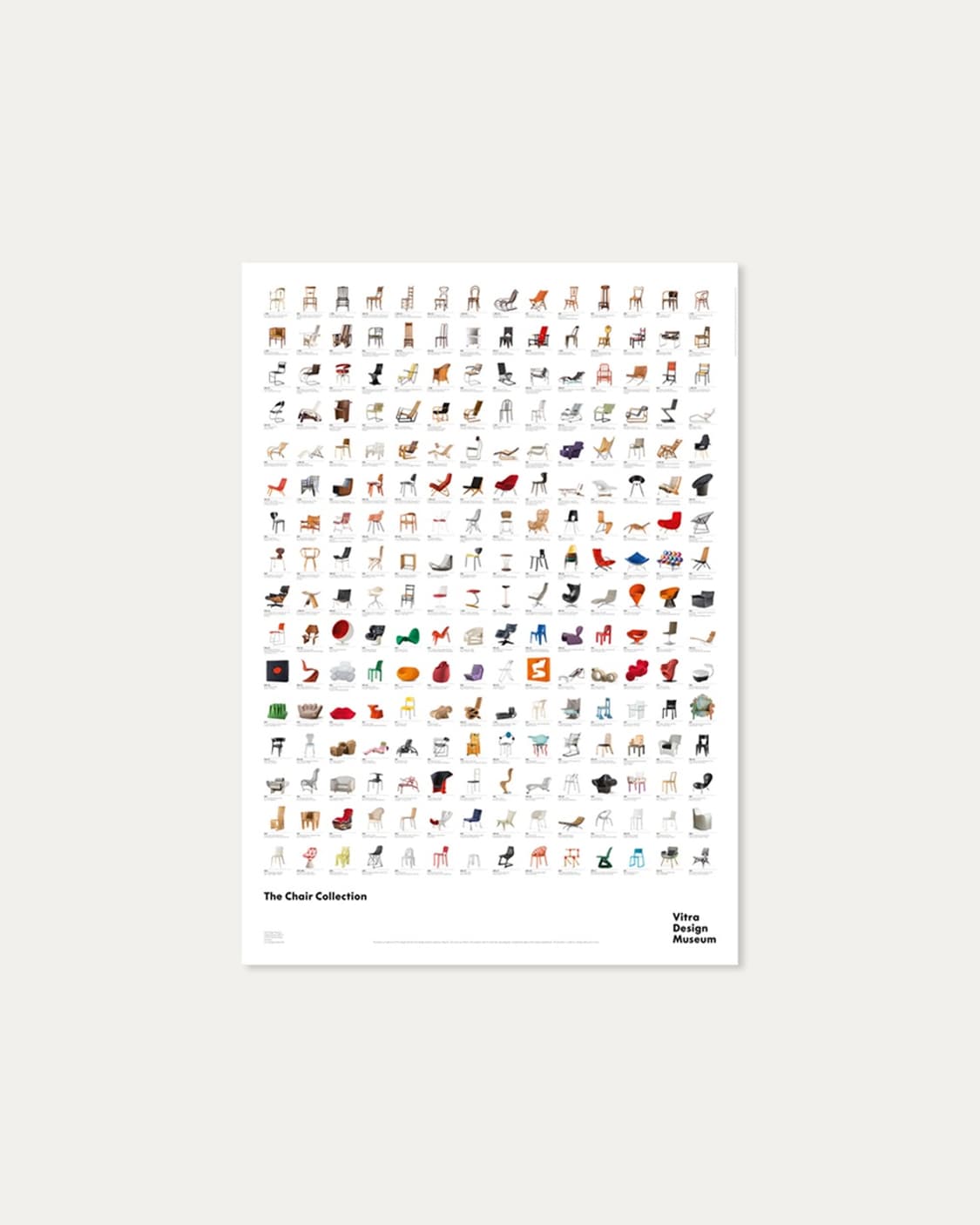 비트라 체어콜렉션 포스터 상품이미지1