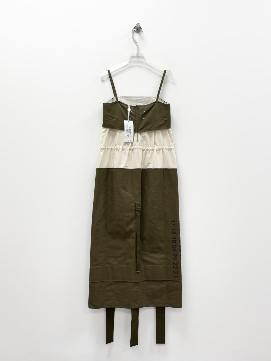 메종 마르지엘라 밀리터리 레이어드 스트랩 원피스 상품이미지2
