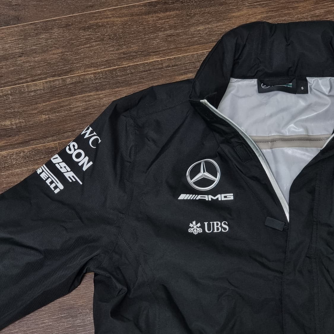 F1 메르세데스 AMG 페트로나스 팀 레인자켓 유니폼 S 상품이미지3