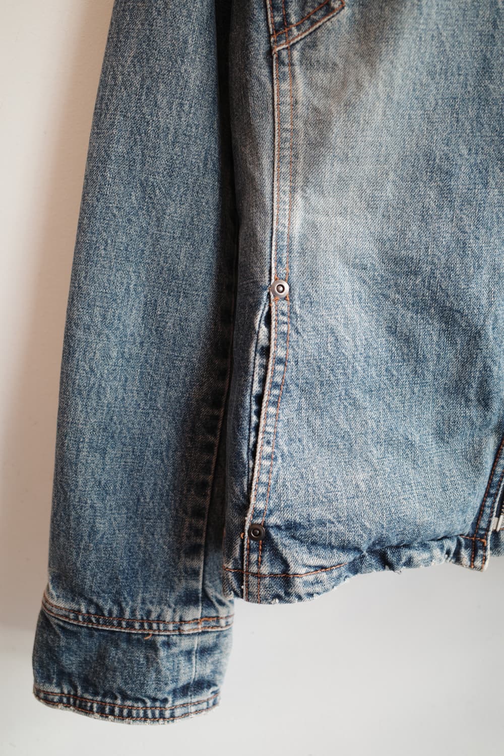 COMME CA MODELS 데님 라이더 자켓  상품이미지3