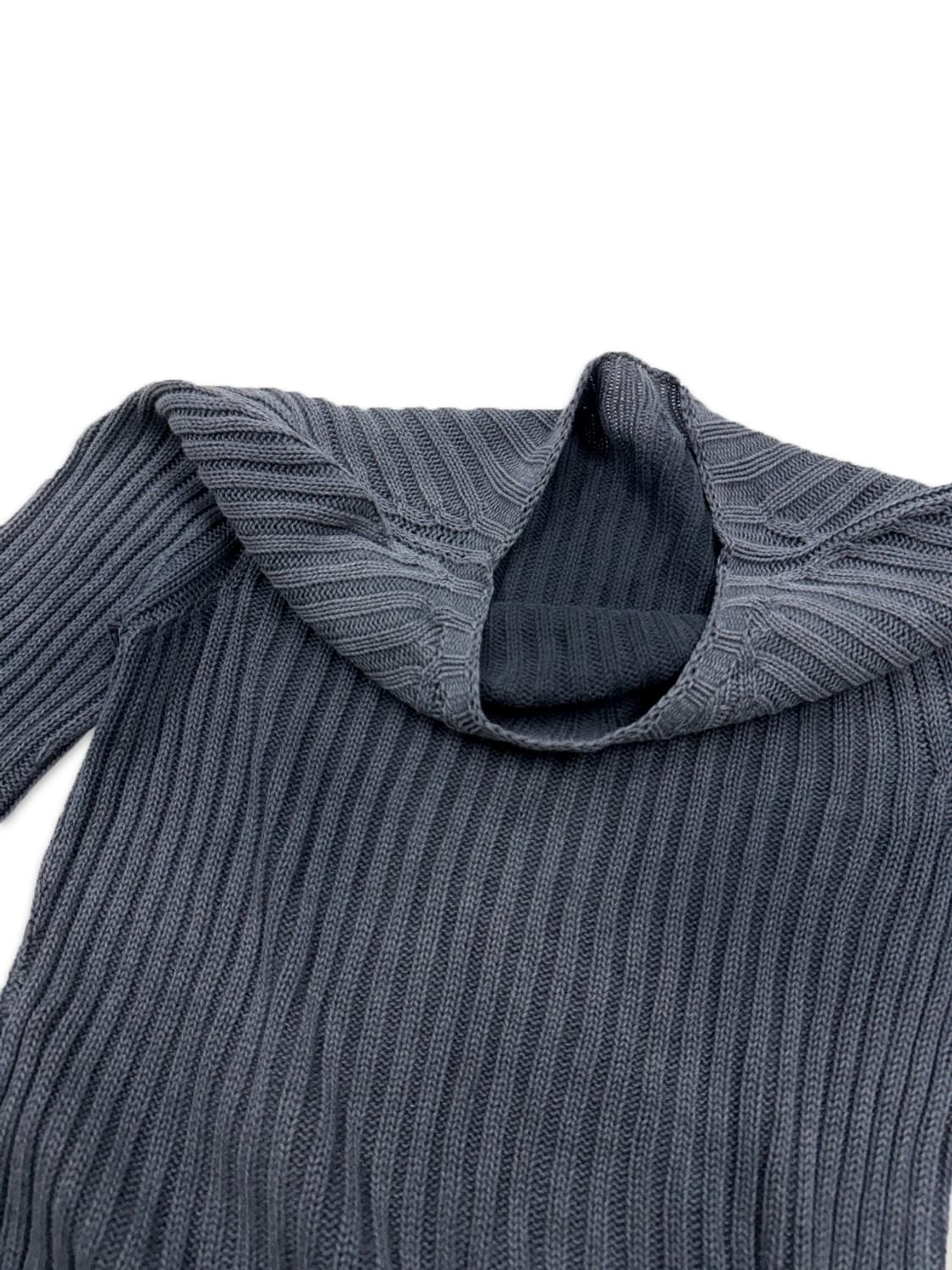 빈티지 네이비 나그랑 워싱 니트 상품이미지3